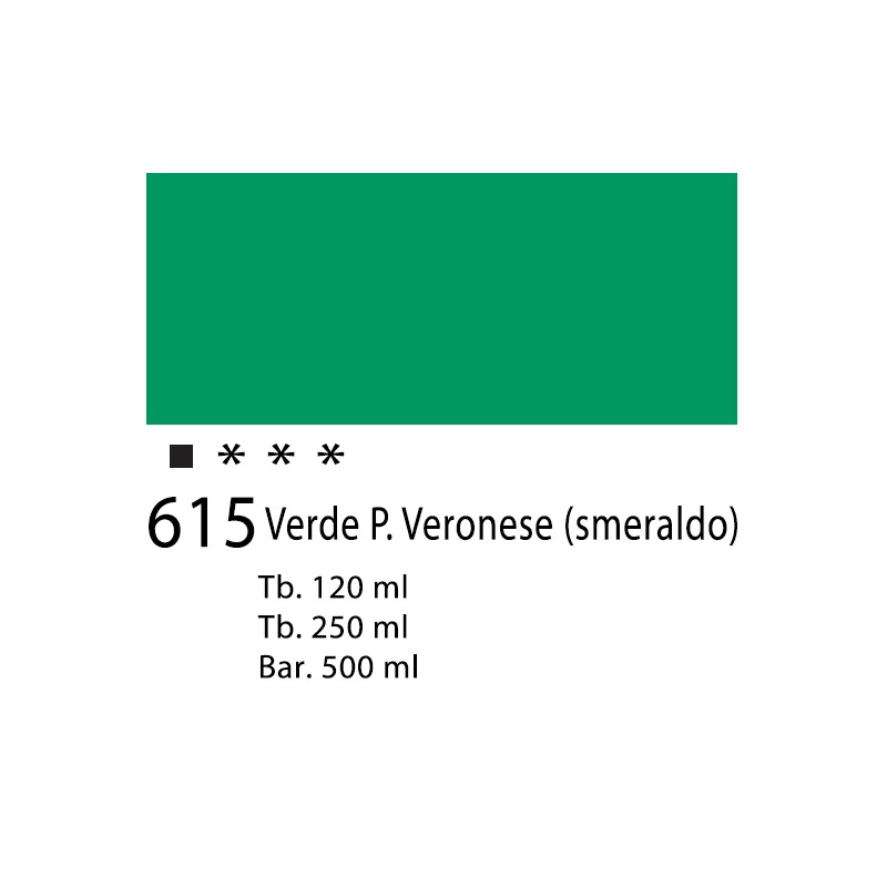 615 - Talens Amsterdam Acrylic Verde P. Veronese (smeraldo)