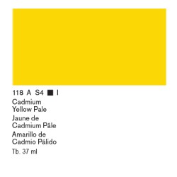 118 - Winsor & Newton Olio Artists Giallo Di Cadmio Pallido