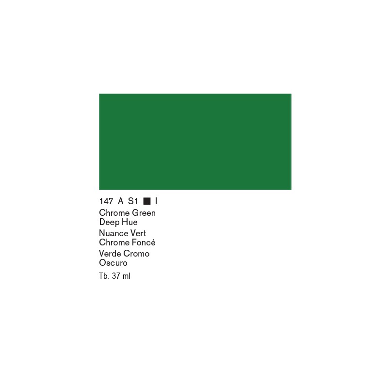 147 - Winsor & Newton Olio Artists Verde Di Cromo Scuro Imitazione