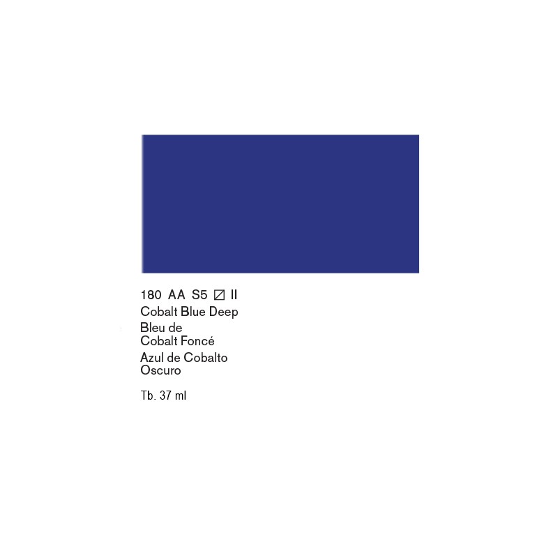 180 - Winsor & Newton Olio Artists Blu Di Cobalto Scuro