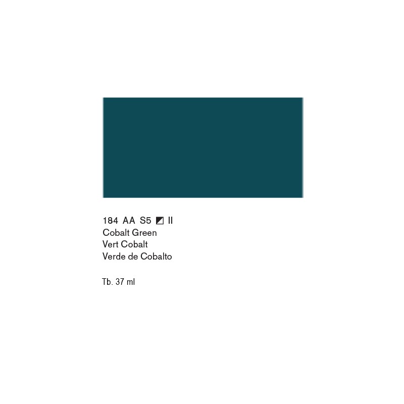184 - Winsor & Newton Olio Artists Verde Di Cobalto