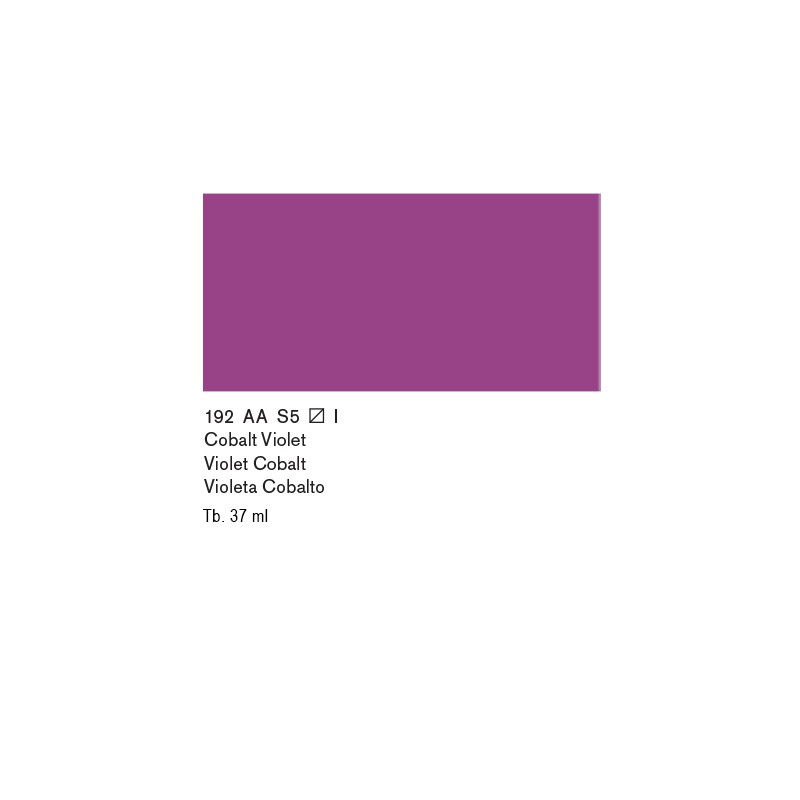 192 - Winsor & Newton Olio Artists Viola Di Cobalto