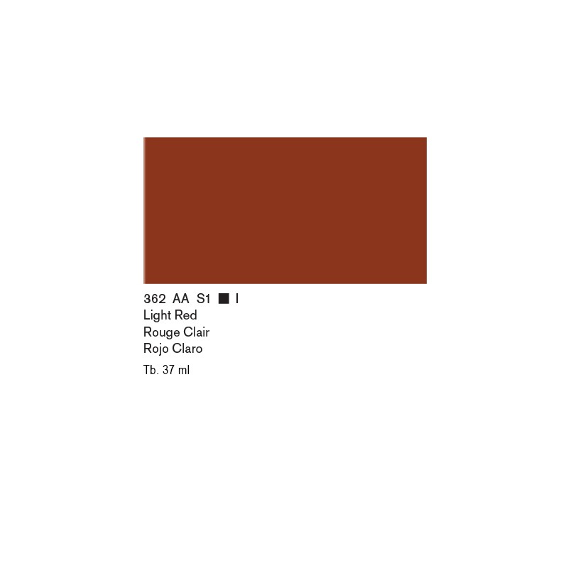 362 - Winsor & Newton Olio Artists Rosso Chiaro