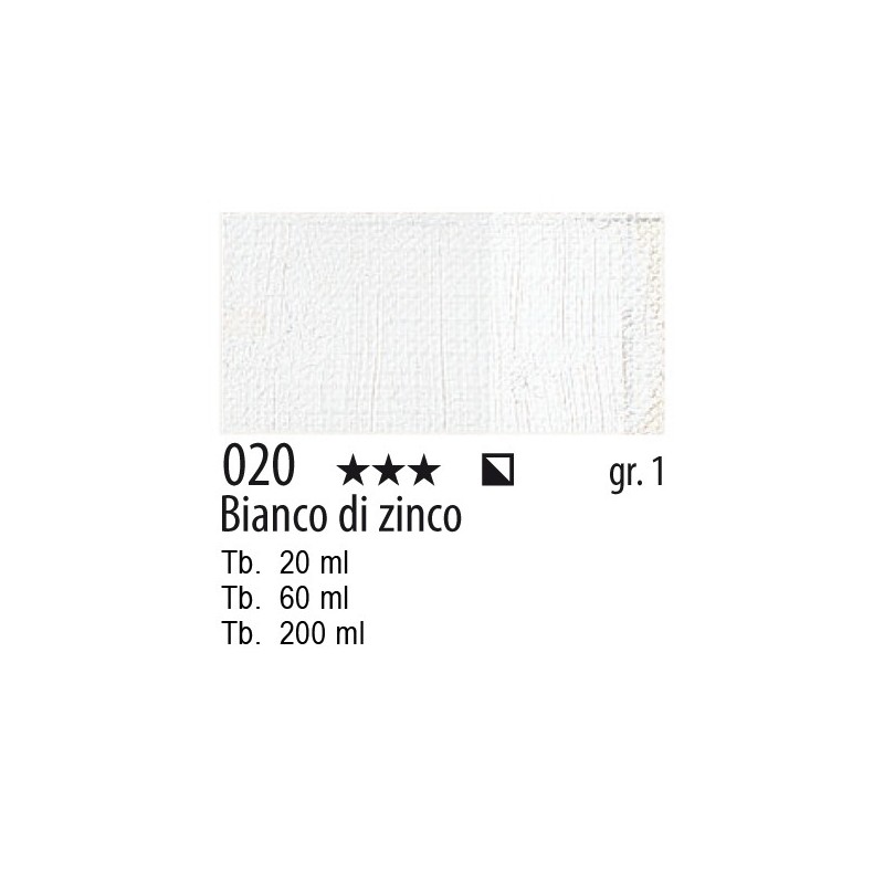 020 - Maimeri Olio Artisti Bianco di zinco
