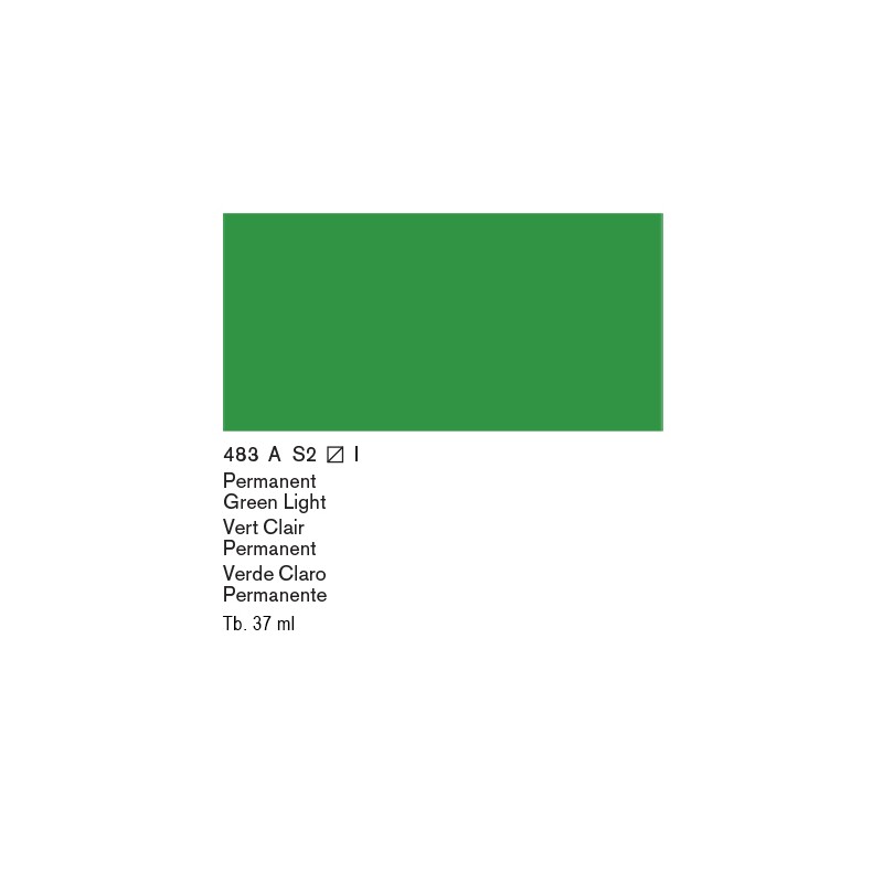 483 - Winsor & Newton Olio Artists Verde Chiaro Permanente
