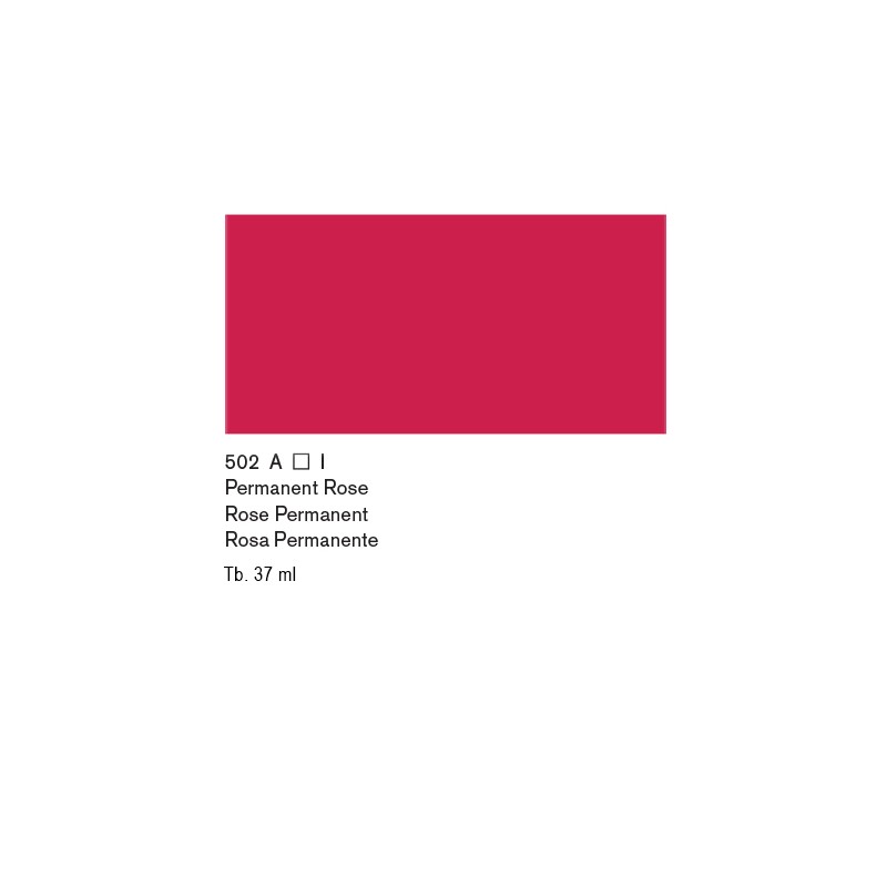 502 - Winsor & Newton Olio Artists Rosa Permanente