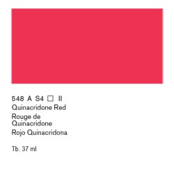548 - Winsor & Newton Olio Artists Rosso Quinacridone