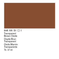 648 - Winsor & Newton Olio Artists Bruno Ossido Trasparente