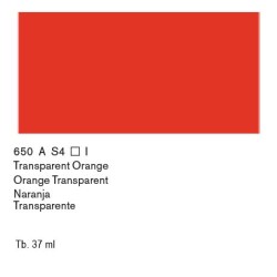650 - Winsor & Newton Olio Artists Arancio Trasparente