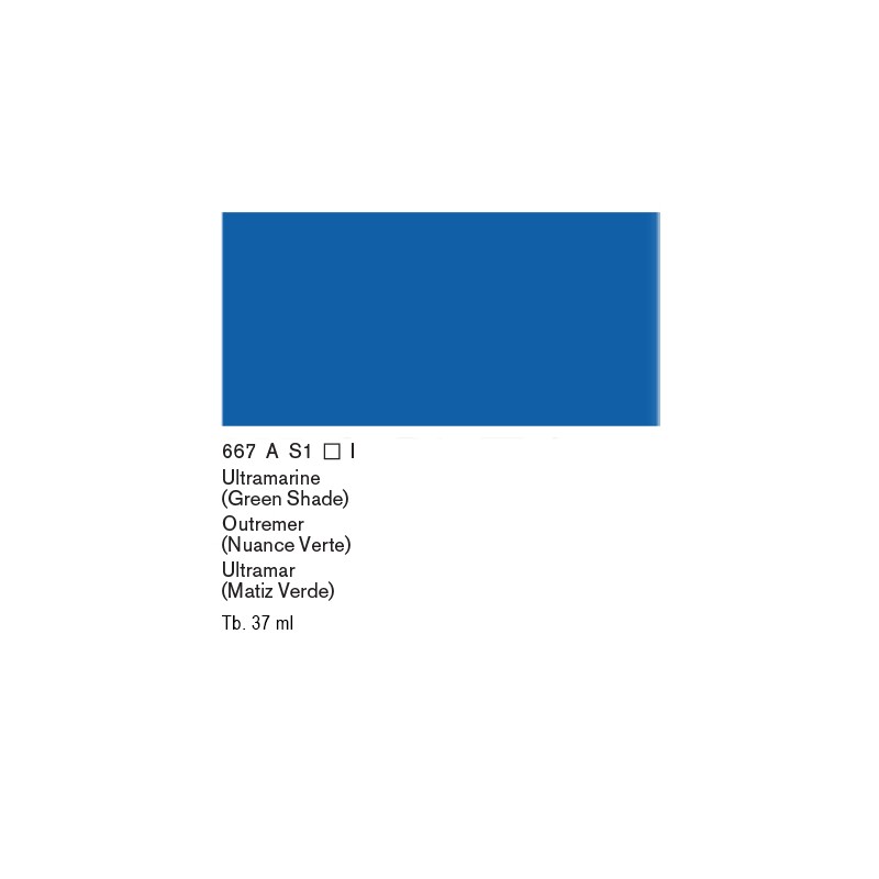 667 - Winsor & Newton Olio Artists Oltremare (Tonalita Verde)