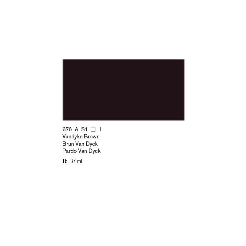 676 - Winsor & Newton Olio Artists Bruno Van Dyck