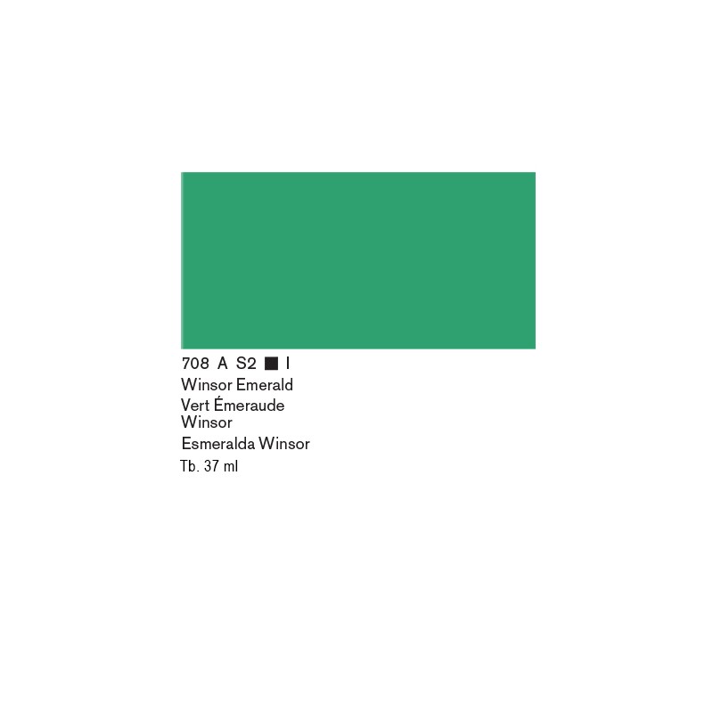 708 - Winsor & Newton Olio Artists Smeraldo Winsor