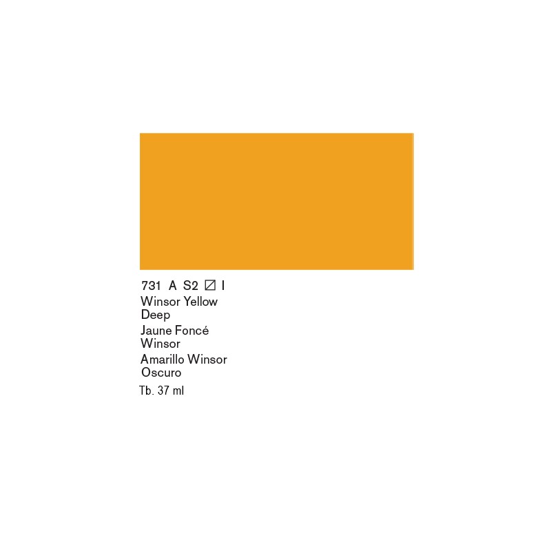 731 - Winsor & Newton Olio Artists Giallo Winsor Scuro