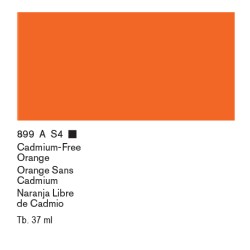 899 - Winsor & Newton Olio Artists Arancio Privo Di Cadmio