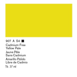 907 - Winsor & Newton Olio Artists Giallo Chiaro Privo Di Cadmio
