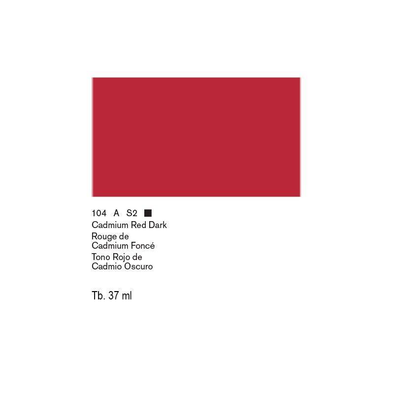 104 - Winsor & Newton Olio Artisan Rosso di Cadmio Scuro