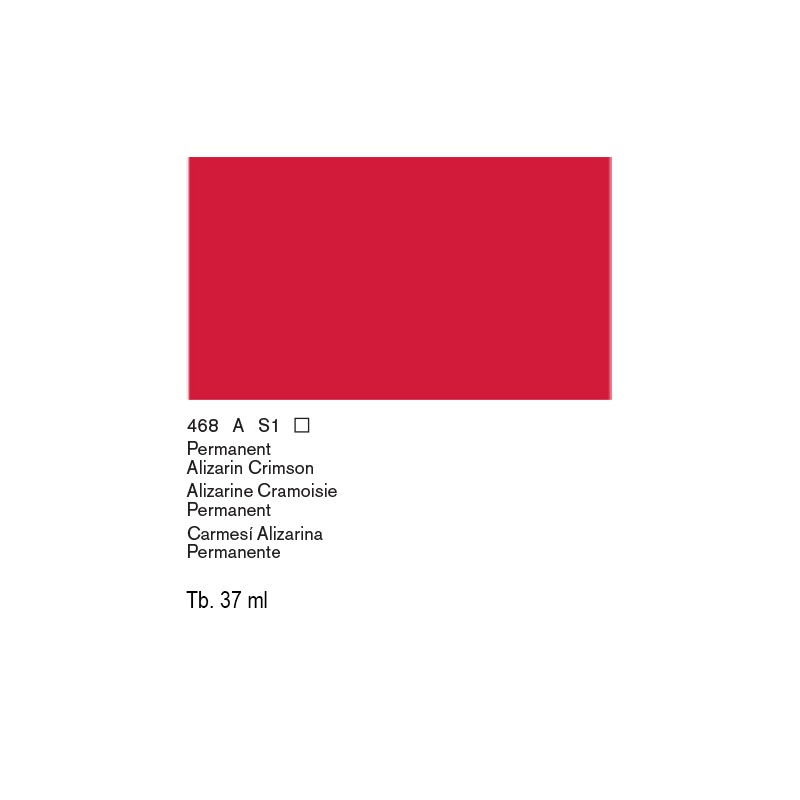 468 - Winsor & Newton Olio Artisan Cremisi D'Alizarina Permanente