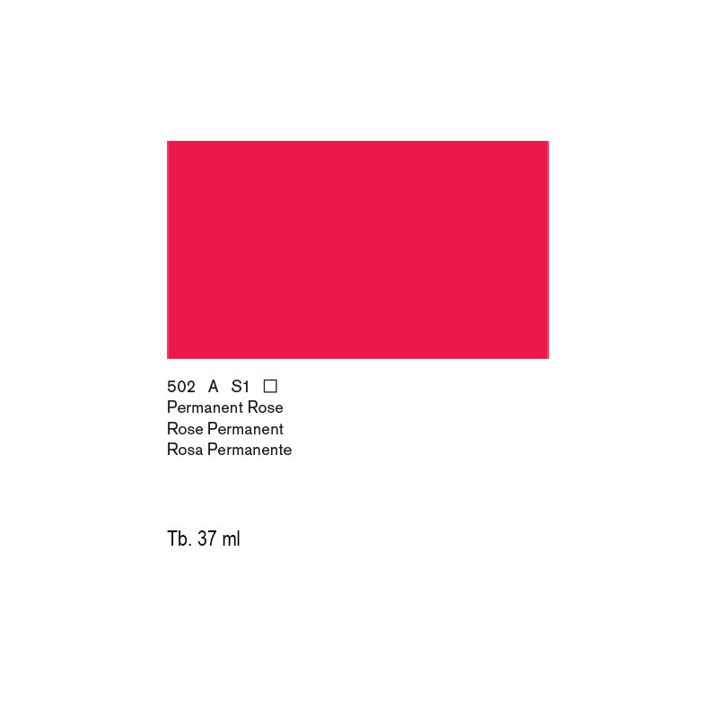 502 - Winsor & Newton Olio Artisan Rosa Permanente