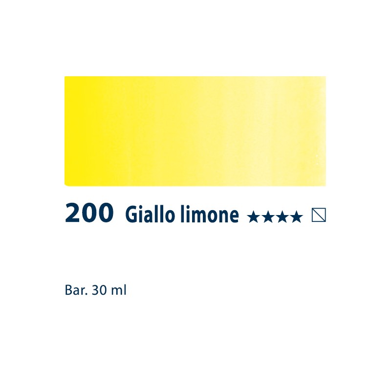 200 - Schmincke Aqua Drop Acquerello liquido giallo limone