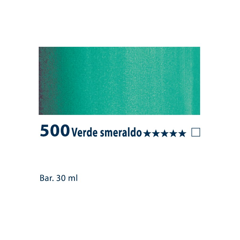 500 - Schmincke Aqua Drop Acquerello liquido verde smeraldo