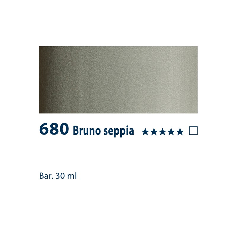 680 - Schmincke Aqua Drop Acquerello liquido bruno seppia