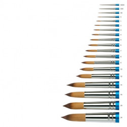 Cotman Serie n.111, pennello in pelo sintetico dorato a punta tonda