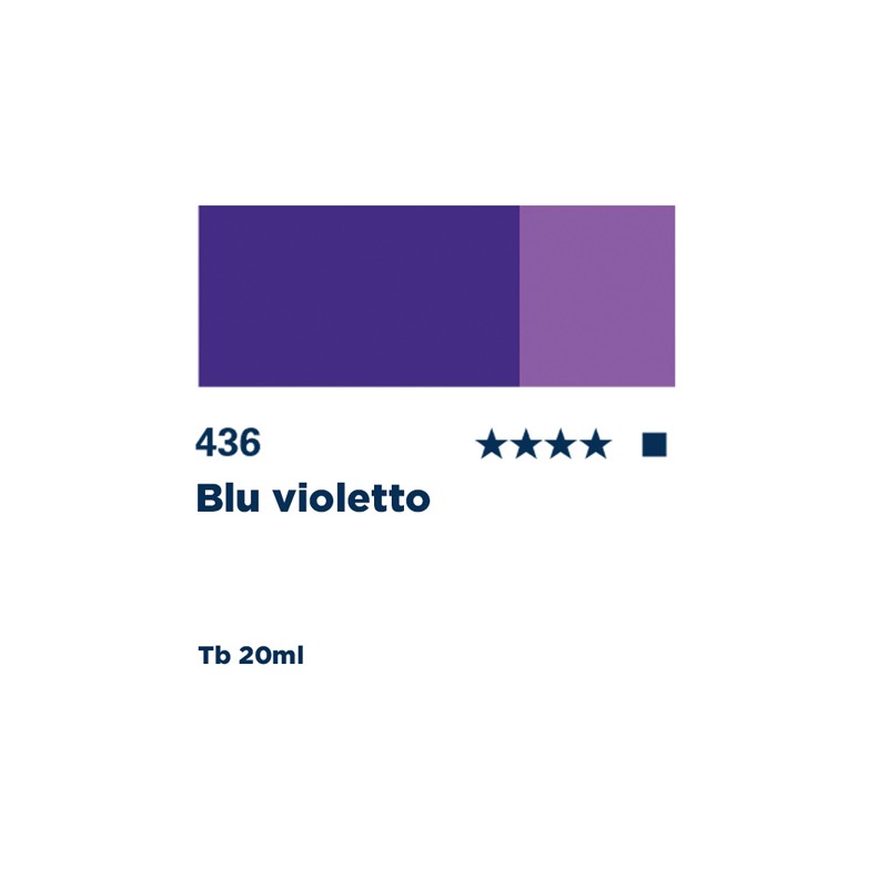 436 - Schmincke Designers Gouache blu violetto