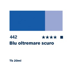 442 - Schmincke Designers Gouache blu oltremare scuro