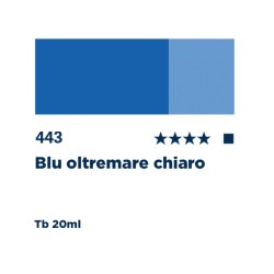 443 - Schmincke Designers Gouache blu oltremare chiaro