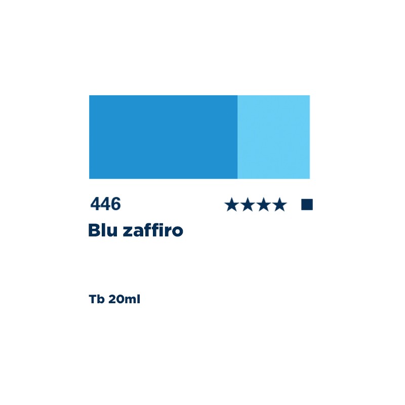 446 - Schmincke Designers Gouache blu zaffiro