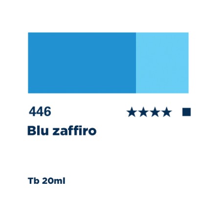 446 - Schmincke Designers Gouache blu zaffiro
