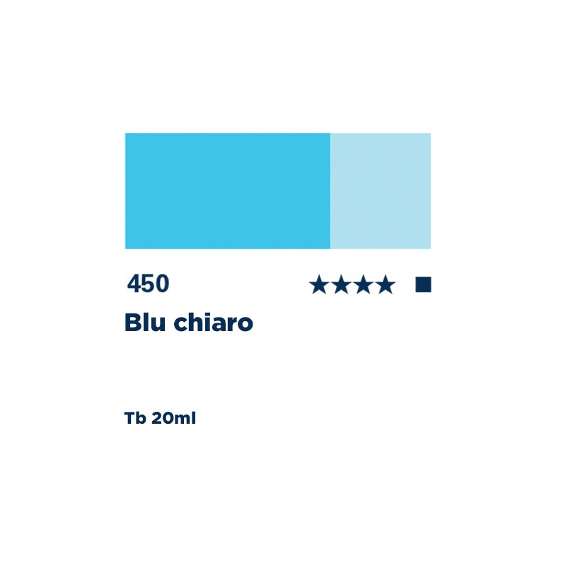 450 - Schmincke Designers Gouache blu chiaro