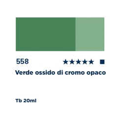 558 - Schmincke Designers Gouache verde ossido di cromo opaco