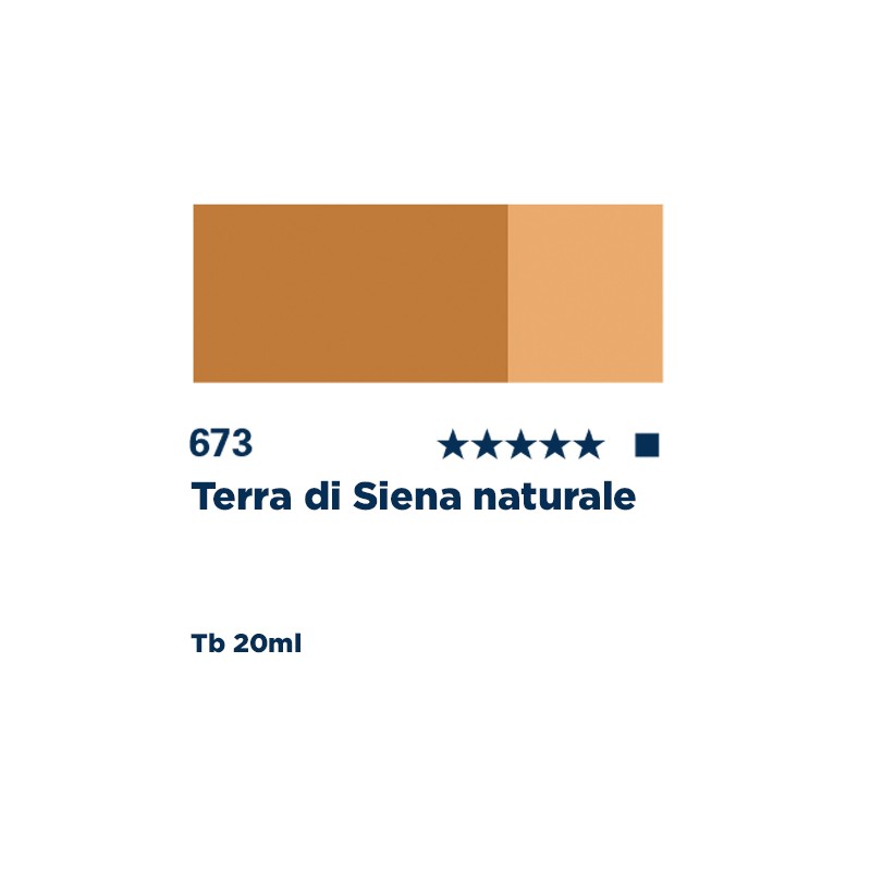 673 - Schmincke Designers Gouache terra di Siena naturale