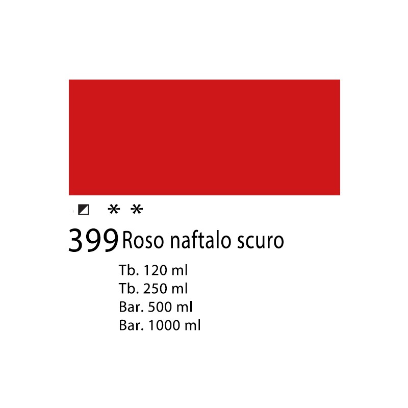 399 - Talens Amsterdam Acrylic Rosso naftolo scuro