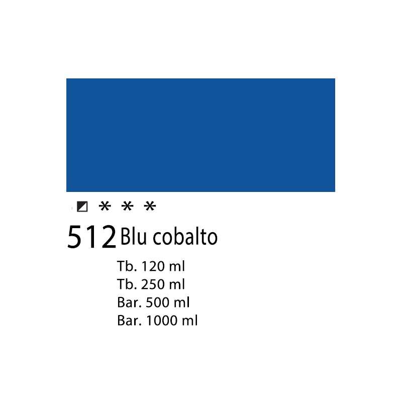 512 - Talens Amsterdam Acrylic Blu cobalto
