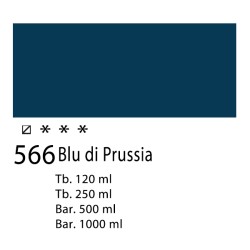 566 - Talens Amsterdam Acrylic Blu di Prussia