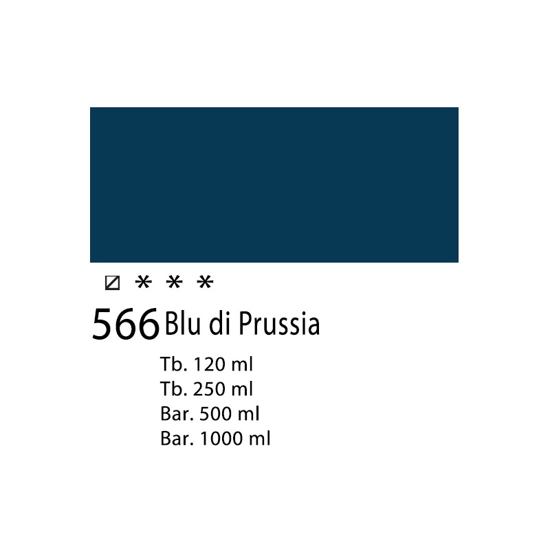 566 - Talens Amsterdam Acrylic Blu di Prussia