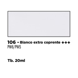 106 - Talens Gouache Extra Fine Bianco Extra Coprente
