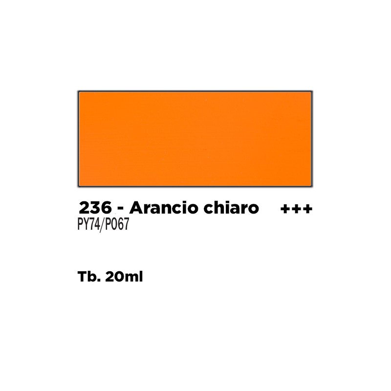 236 - Talens Gouache Extra Fine Arancio Chiaro