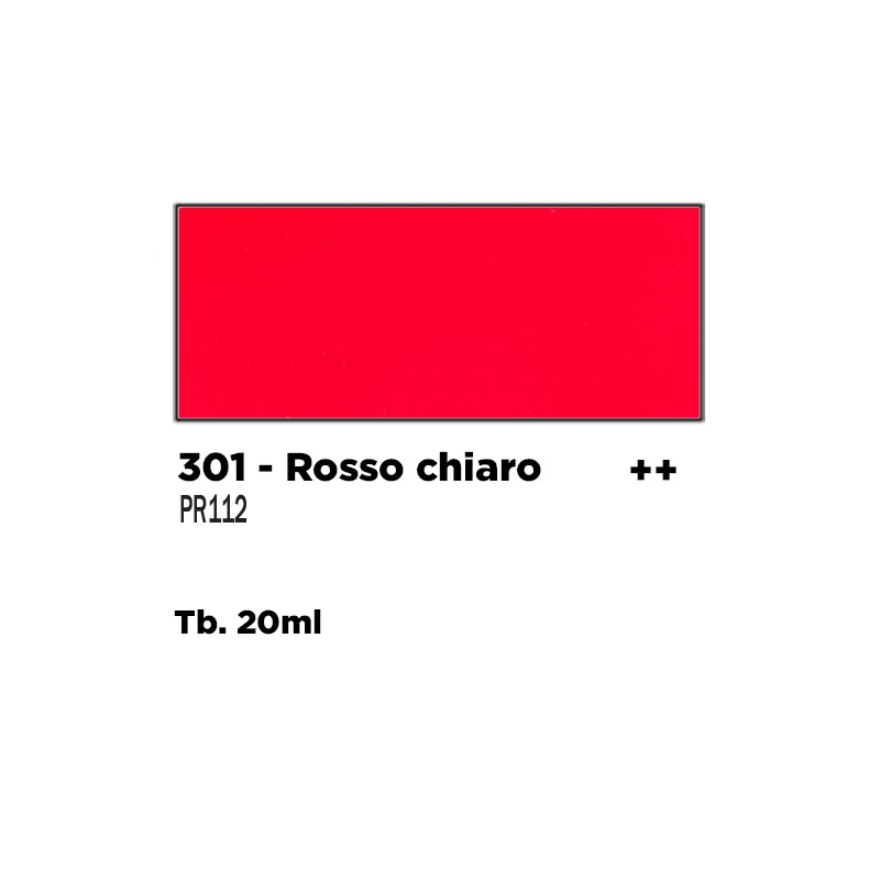 301 - Talens Gouache Extra Fine Rosso Chiaro