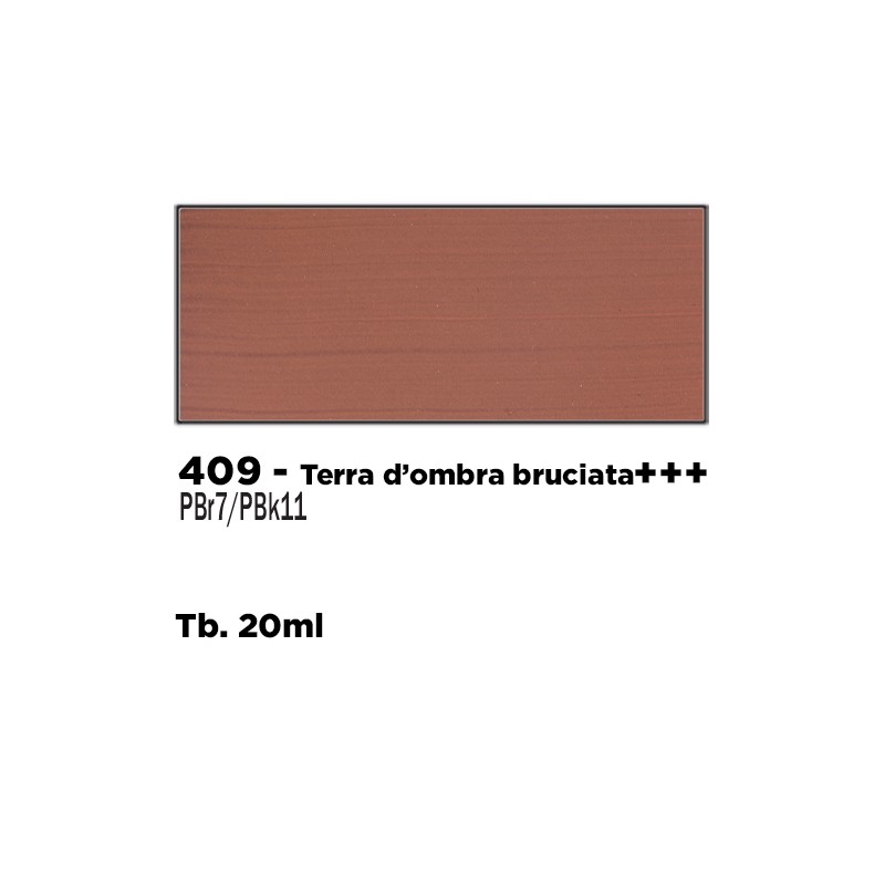 409 - Talens Gouache Extra Fine Terra D'Ombra Bruciata