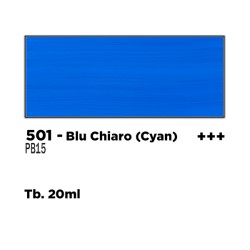 501 - Talens Gouache Extra Fine Blu Chiaro (Cyan)