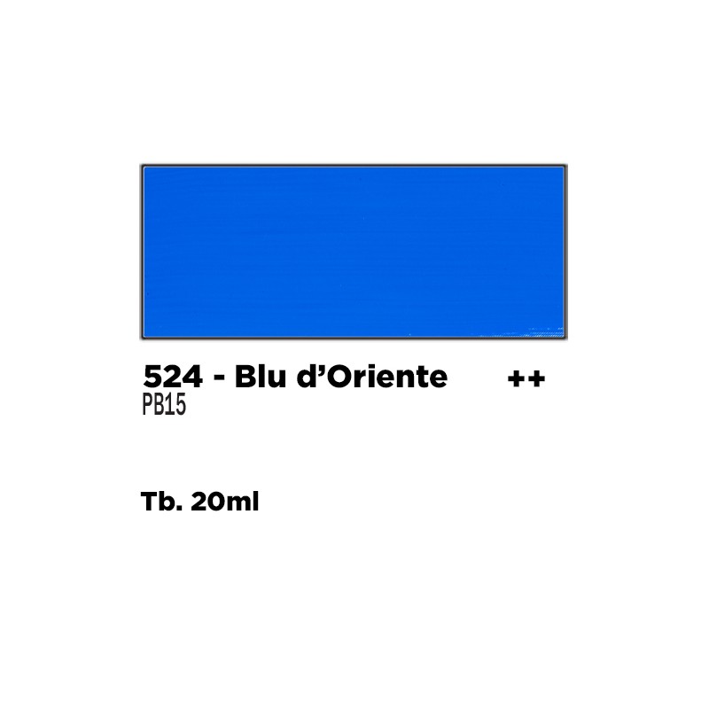 524 - Talens Gouache Extra Fine Blu D'Oriente
