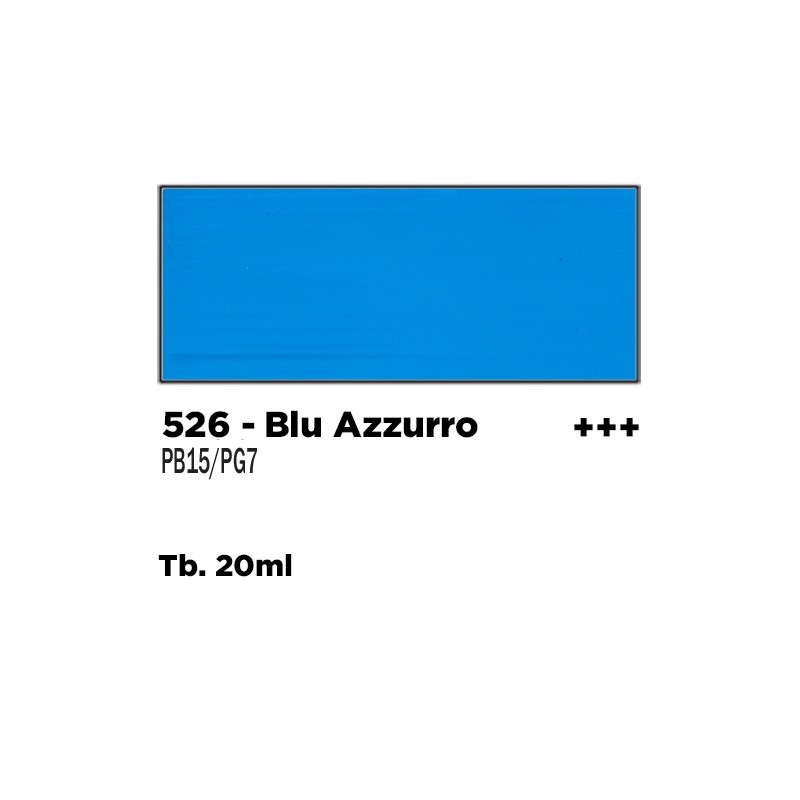 526 - Talens Gouache Extra Fine Blu Azzurro
