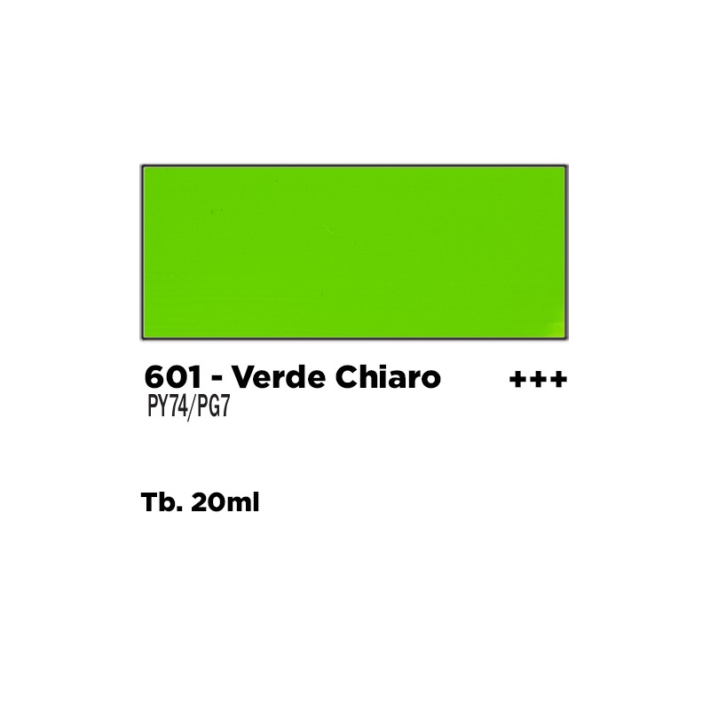 601 - Talens Gouache Extra Fine Verde Chiaro