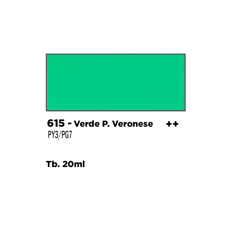 615 - Talens Gouache Extra Fine Verde Paolo Veronese