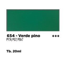 654 - Talens Gouache Extra Fine Verde Pino