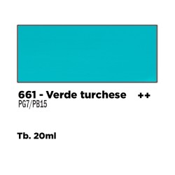 661 - Talens Gouache Extra Fine Verde Turchese