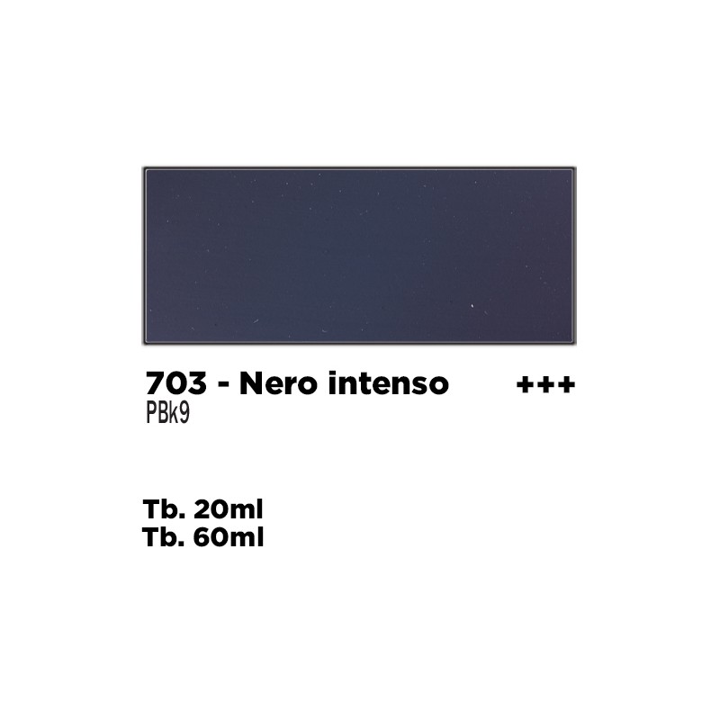 703 - Talens Gouache Extra Fine Nero Intenso